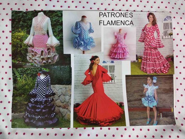 patrones de flamenca