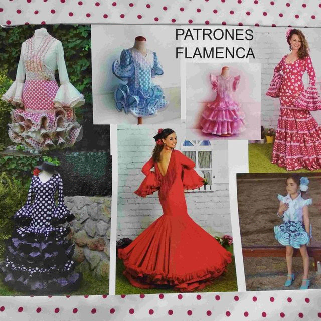 patrones de flamenca